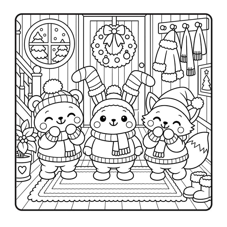 Interior page — Cozy Christmas